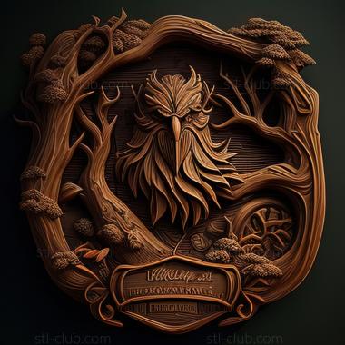 3D модель Игра Hearthstone The Witchwood (STL)